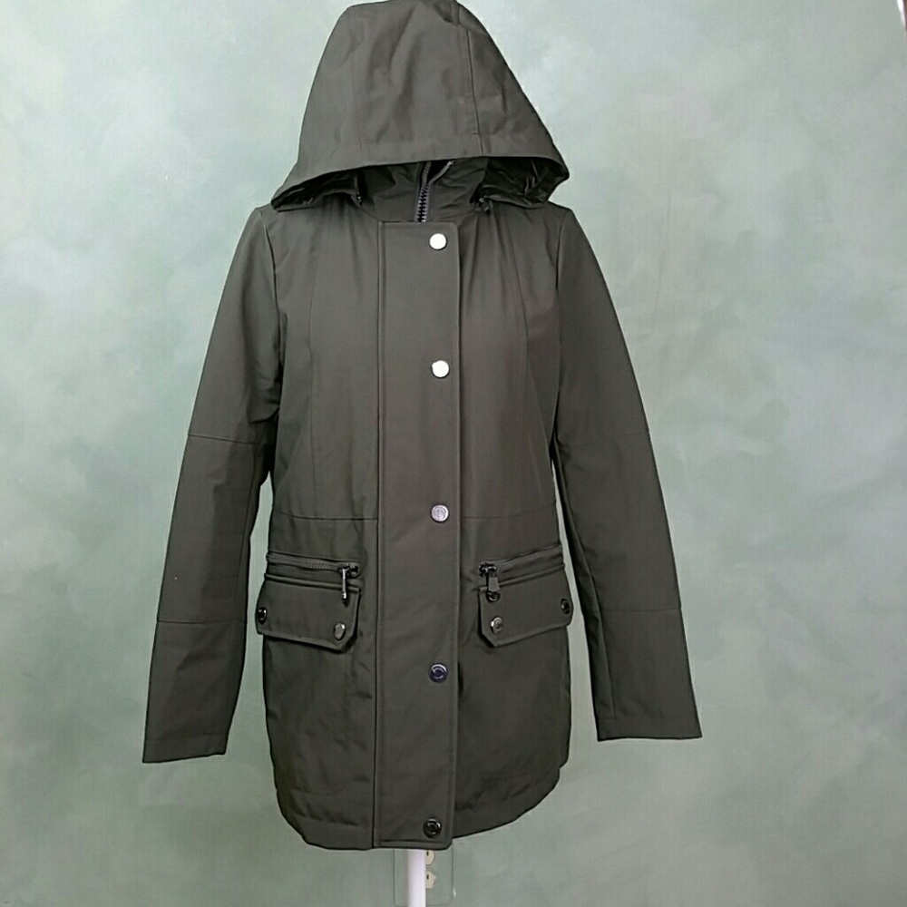 Kenneth Cole Women's Soft Shell, Interior Puffer